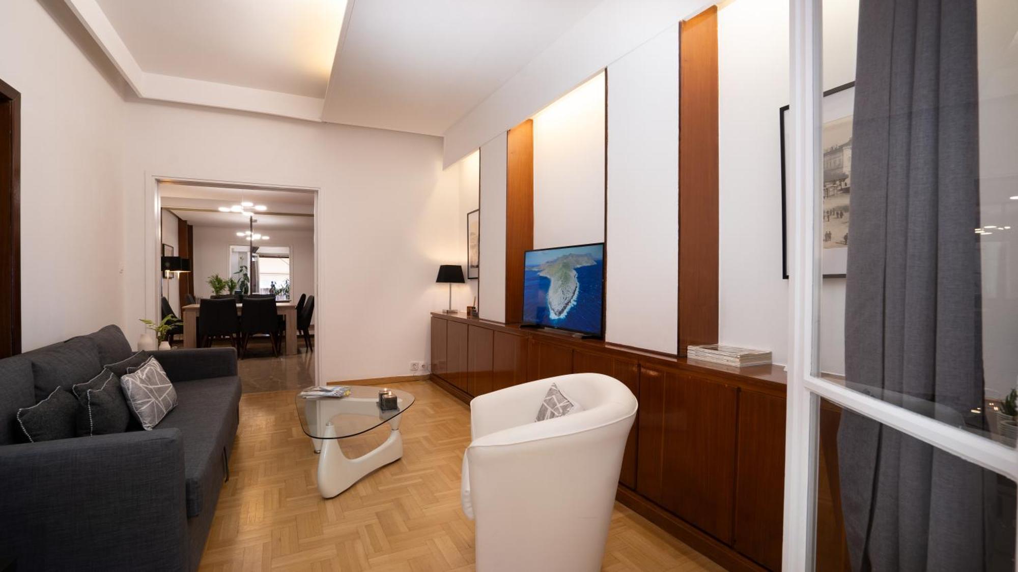 Quiet City Center Apt On A Pedestrian Street Atenas Exterior foto