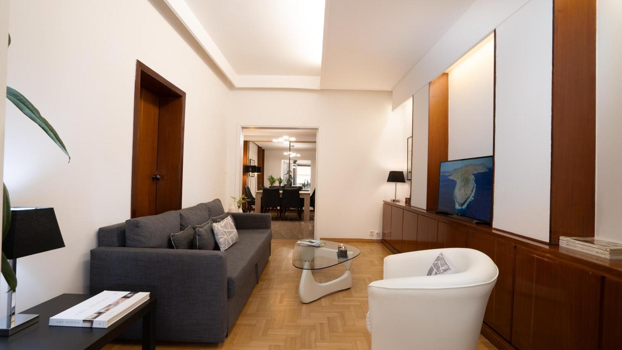Quiet City Center Apt On A Pedestrian Street Atenas Exterior foto